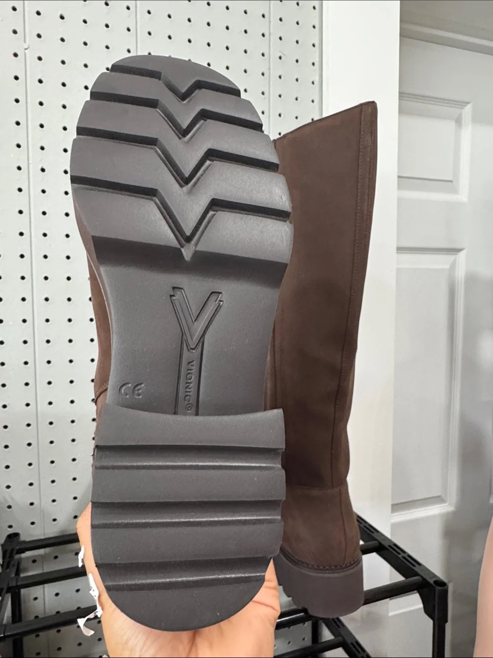 Vionic Brown Over-the-Knee Platform Boots